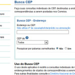 Buscar cep - como fazer busca de CEP