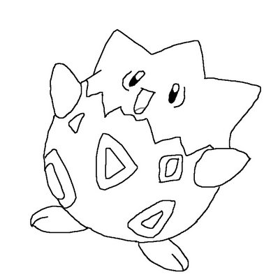 pokemon para colorir 388 –  – Desenhos para Colorir